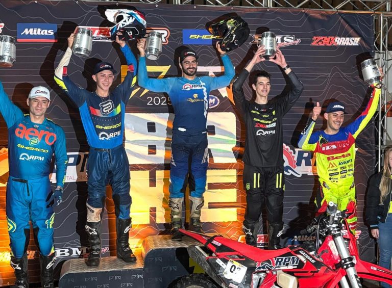 Mad Ness Hard Enduro encerra primeiro dia em Igrejinha (RS) com muita chuva e emoção na 4ª etapa do BRHE 2025