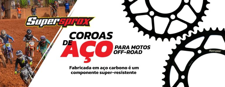 Coroas de aço Supersprox: resistência e precisão para quem exige durabilidade