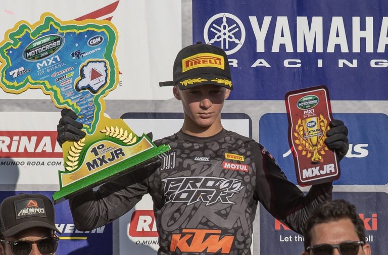 595 KTM Racing Team garante quatro pódios e mantém a liderança da MXF e MXJr após a 7ª etapa do MX1 GP Brasil em Brumadinho/MG