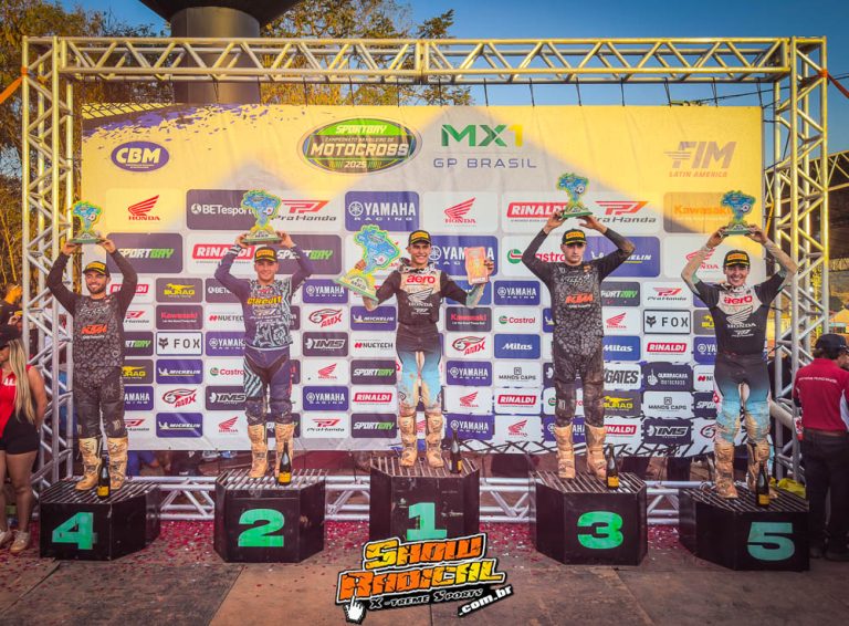 Pilotos Serginho Suspensões alcançam três vitórias em Brumadinho e ficam mais perto do título no MX1GP Brasil
