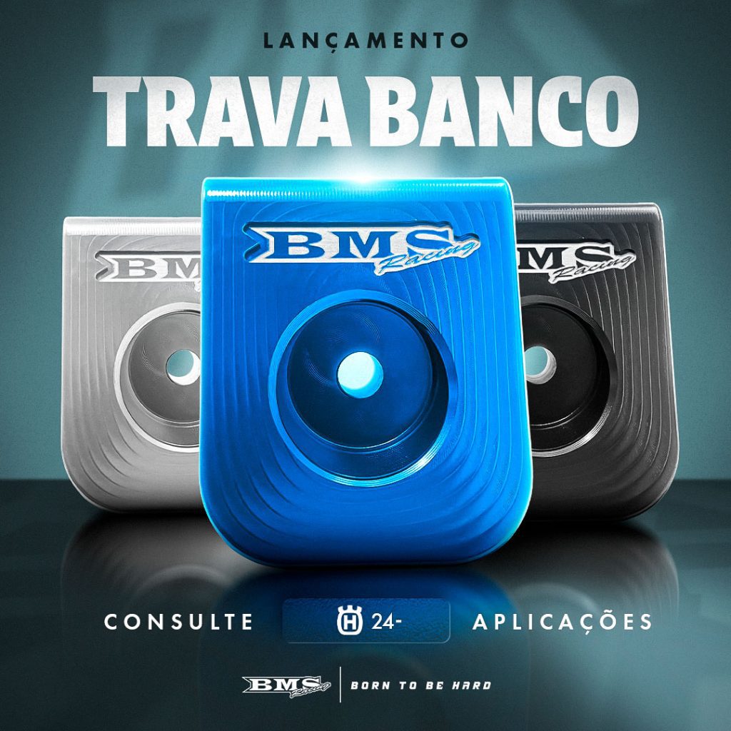 Lan&ccedil;amento BMS Racing: Trava de banco refor&ccedil;ada para KTM, Husqvarna e MXF