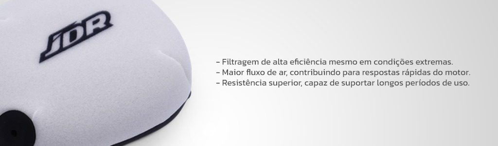 Jarva Imports: JDR lan&ccedil;a filtro de ar para a linha KTM off-road, garantindo desempenho e prote&ccedil;&atilde;o em alto n&iacute;vel