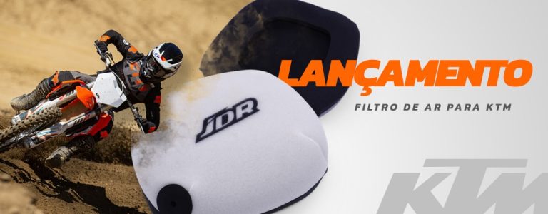 Jarva Imports: JDR lança filtro de ar para a linha KTM off-road, garantindo desempenho e proteção em alto nível