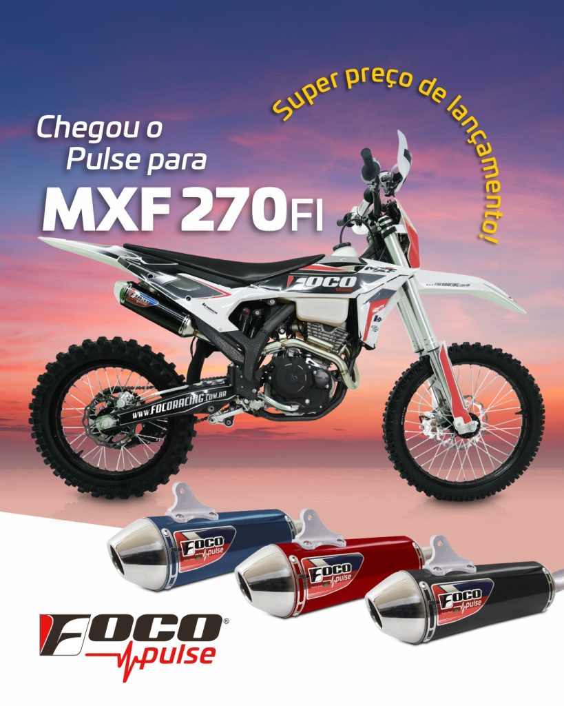 Conhe&ccedil;a o Foco Pulse para MXF 270FI: desempenho de elite, design exclusivo e o melhor custo-benef&iacute;cio do mercado!