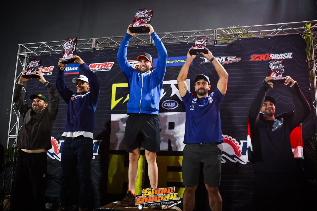 Sob sol e poeira, Diogo Vieira domina prova em formato in&eacute;dito na final do BRHE