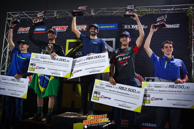 Sob sol e poeira, Diogo Vieira domina prova em formato inédito na final do BRHE