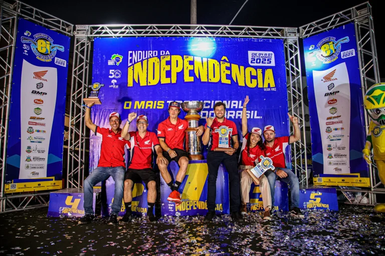 Bruno Crivilin, da Honda Racing, é bicampeão do Enduro da Independência