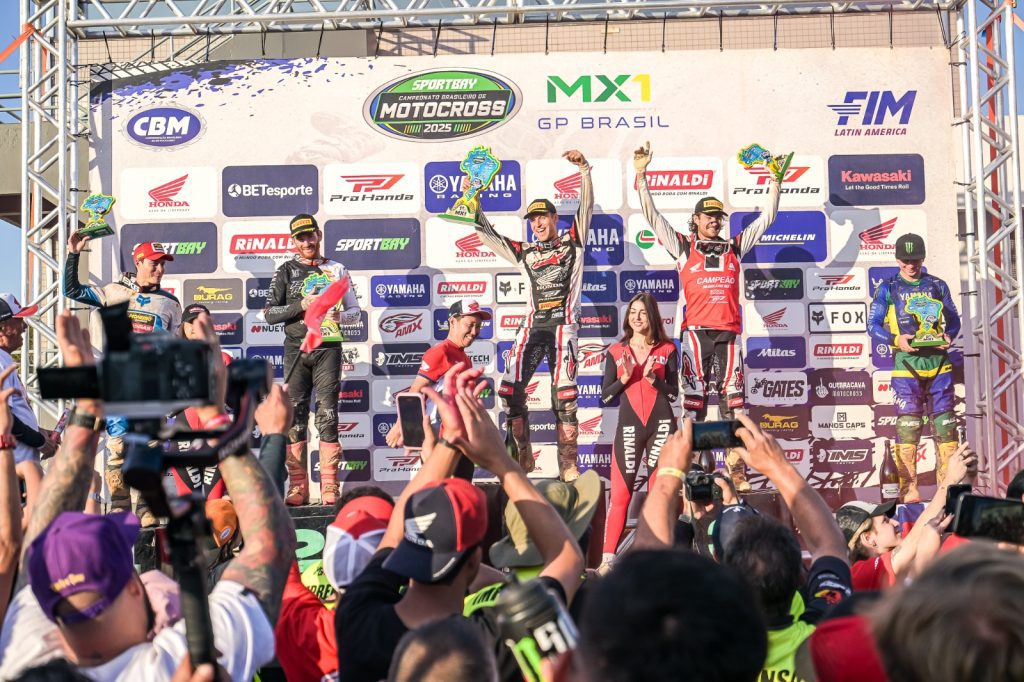Honda Racing brilha no encerramento da Temporada do MX1 GP Brasil 2025 em Indaiatuba SP