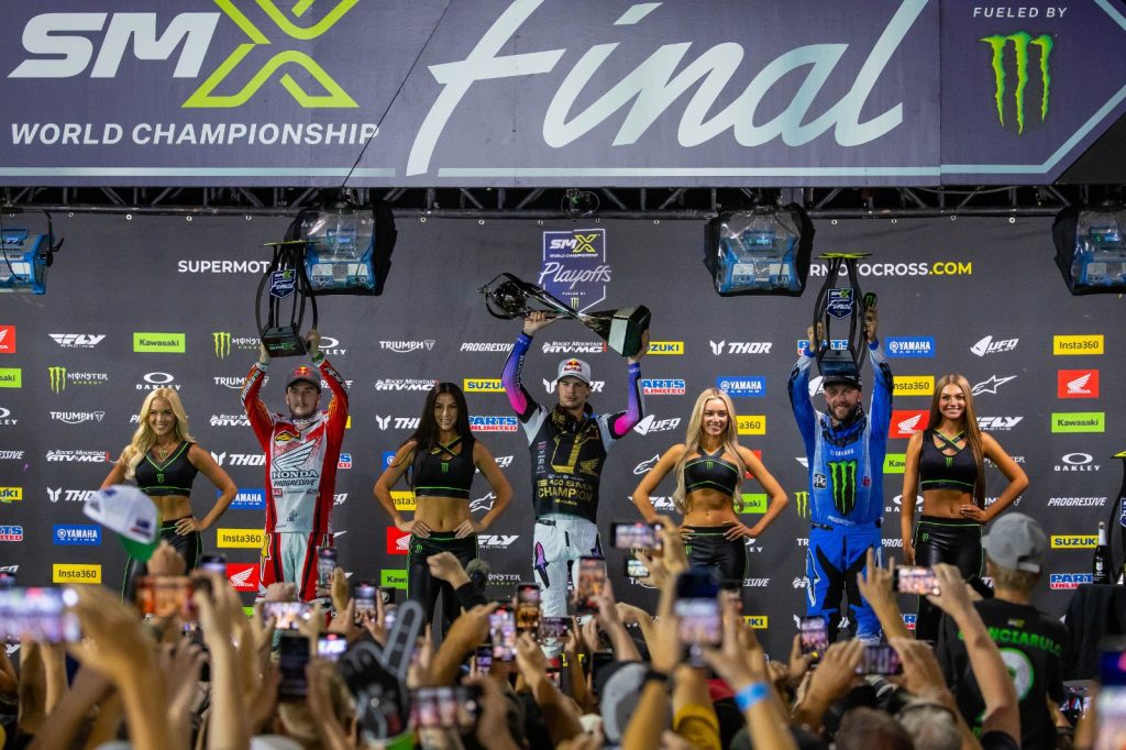 SuperMotocross 2025 consagra Jett Lawrence tricampe&atilde;o e Jo Shimoda como primeiro japon&ecirc;s campe&atilde;o em Las Vegas