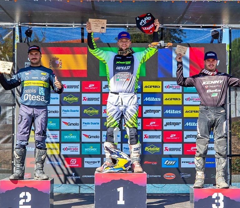 Patrik Capila conquista título Mundial de Enduro na categoria Open 4T