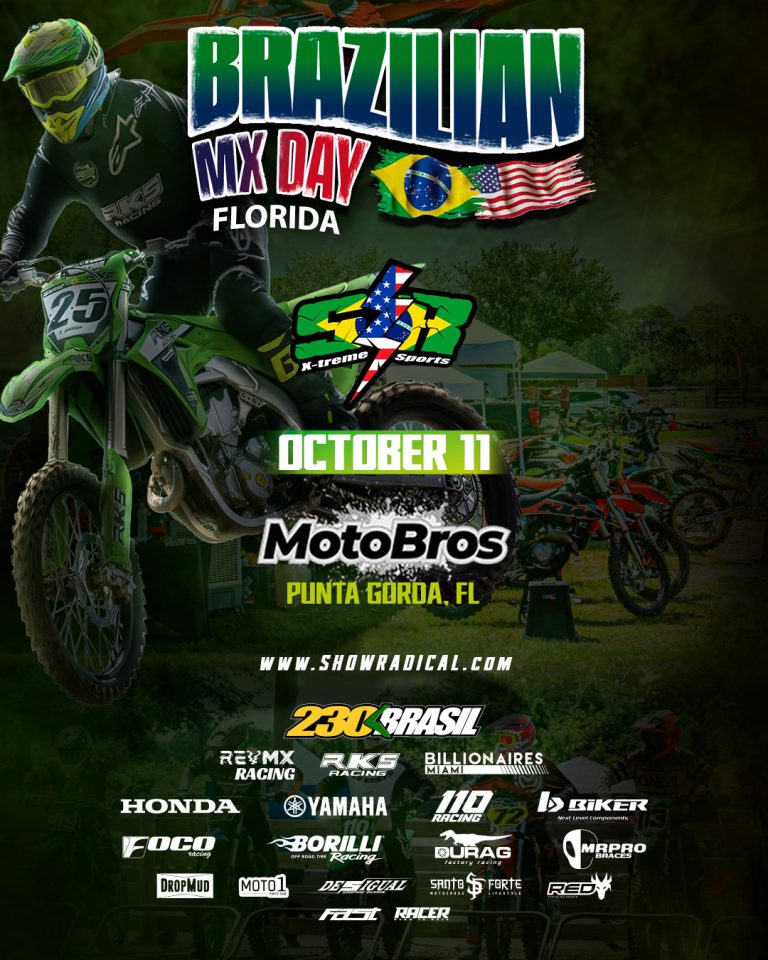 Brazilian Motocross Day chega à sua 8ª edição na Flórida e promete reunir mais de 100 pilotos brasileiros