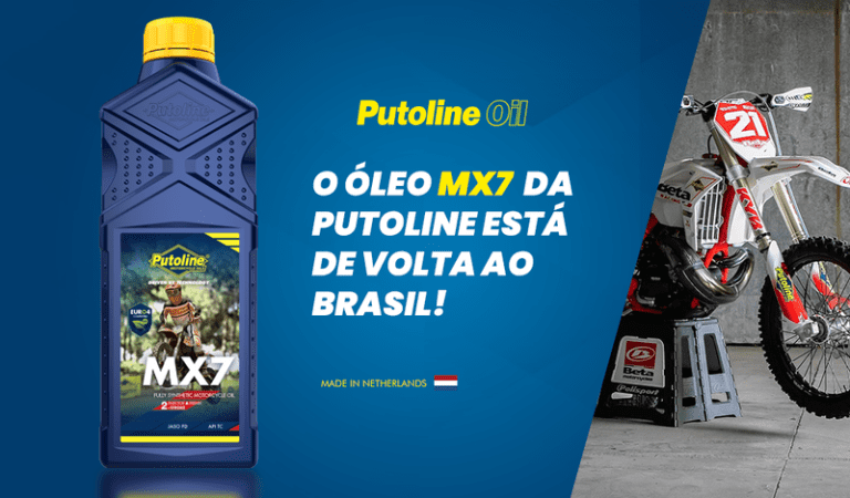 Jarva Imports: O óleo MX7 da Putoline está de volta ao Brasil!
