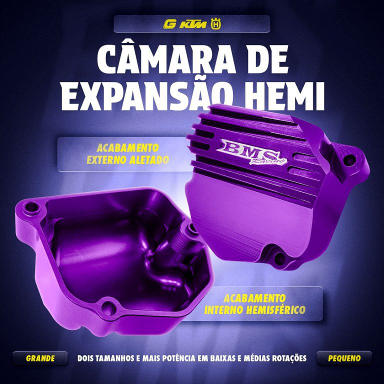Lançamento BMS Racing: Câmara de expansão HEMI
