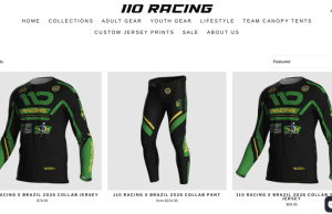 110 Racing apresenta lançamento de conjunto em collab com o Show Radical