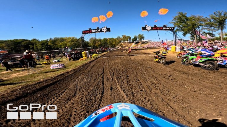 ONBOARD: Gajser, Seewer, McLellan e Haarup em ação no Motocross das Nações