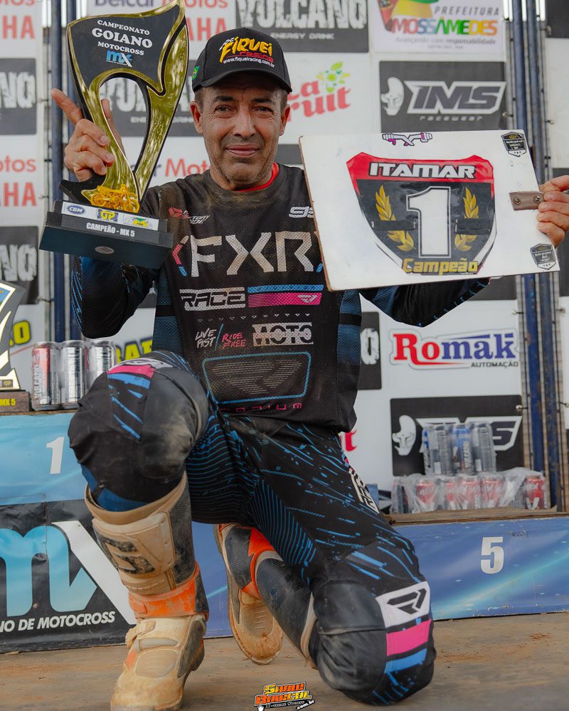 Conhe&ccedil;a os campe&otilde;es do Goiano de Motocross 2025