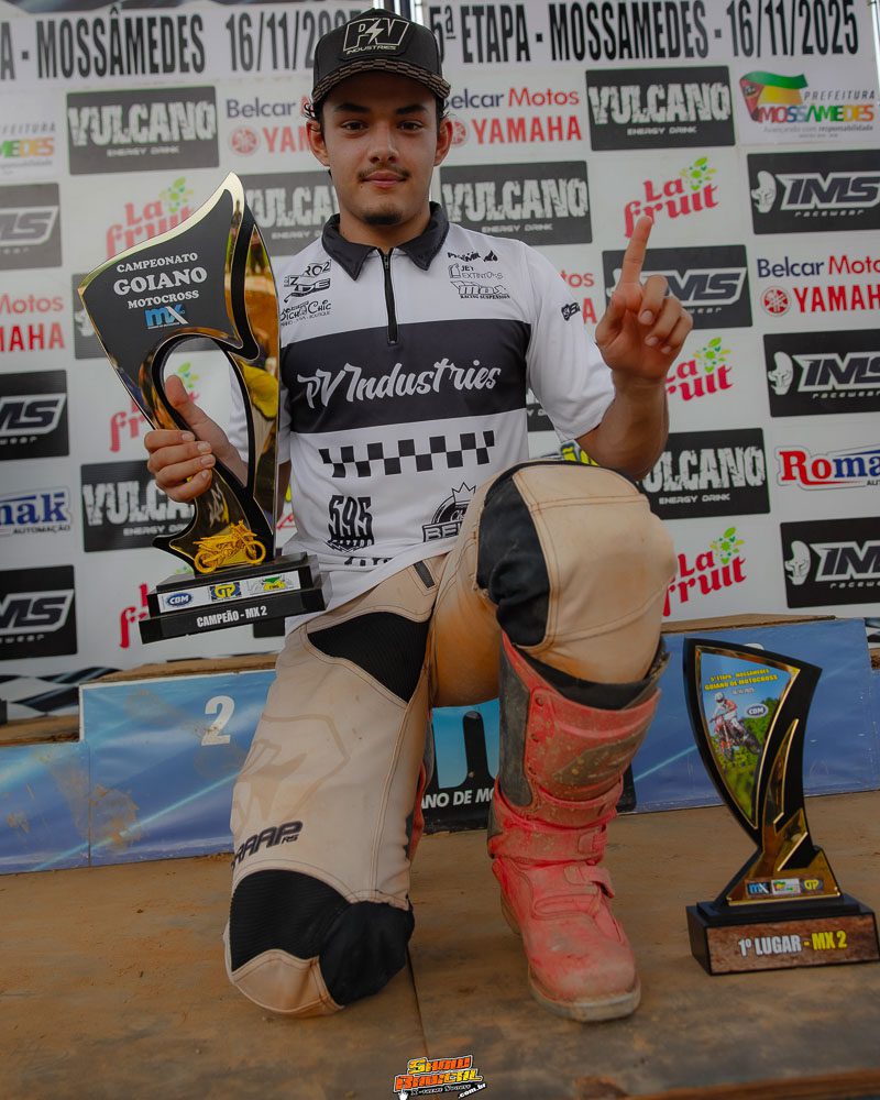 Conhe&ccedil;a os campe&otilde;es do Goiano de Motocross 2025