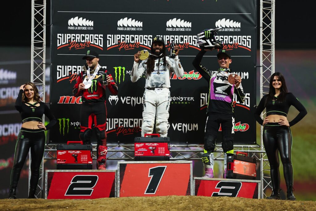 Supercross de Paris: Malcolm Stewart domina a primeira noite de disputas na Fran&ccedil;a