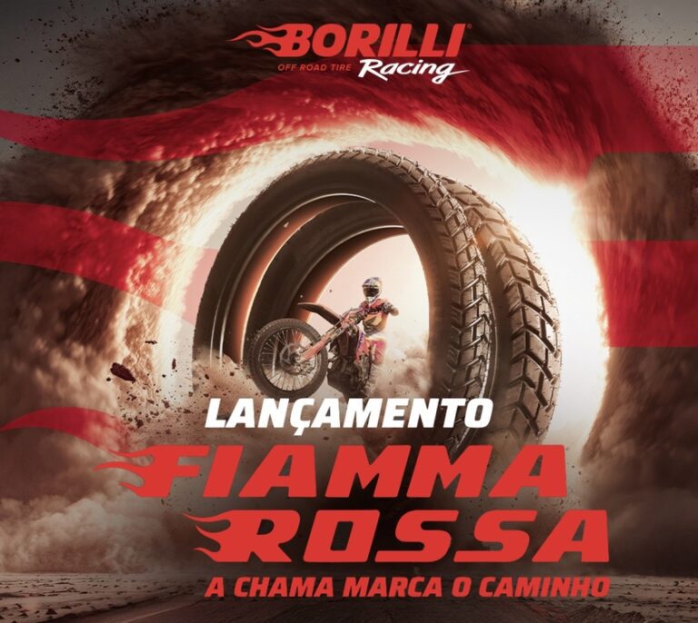 Borilli Racing lança pneus para uso no asfalto e na terra