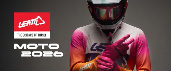 Coleção Moto 5.5 2026 da Leatt chega ao Brasil, distribuída pela SPORTECH