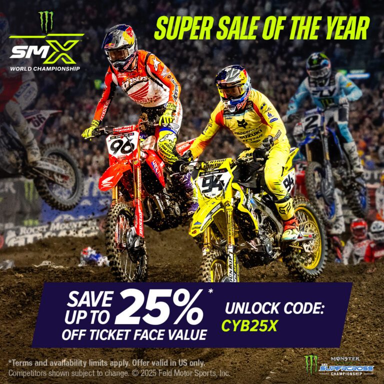 SMX Cyber Week: Feld Motor Sports lança promoção oficial com até 25% de desconto em ingressos, para quem acessa o Show Radical