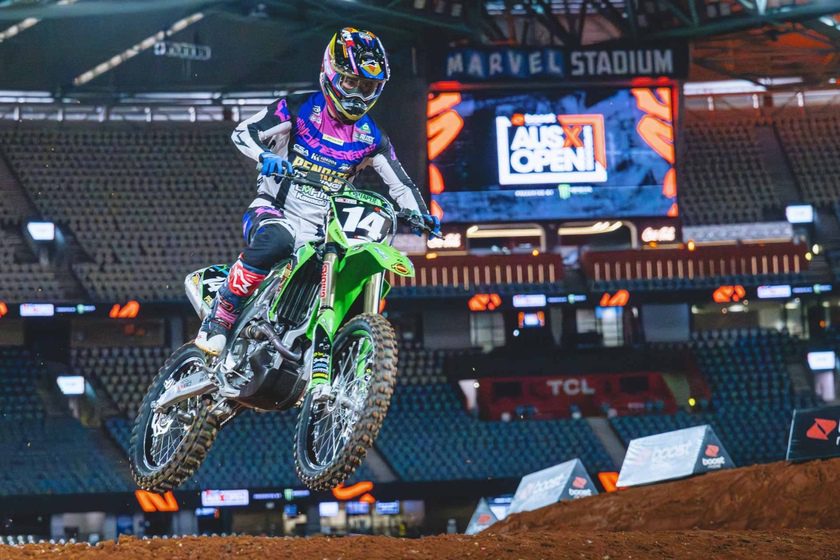 Jett Lawrence conquista a primeira vit&oacute;ria no AUSX Open