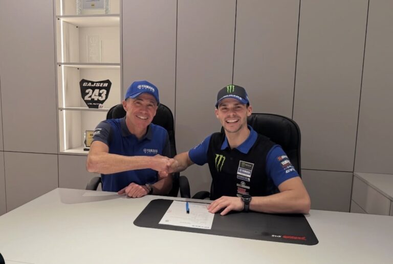 YAMAHA ANUNCIA A CONTRATAÇÃO DE TIM GAJSER PARA A TEMPORADA 2026 DO MXGP