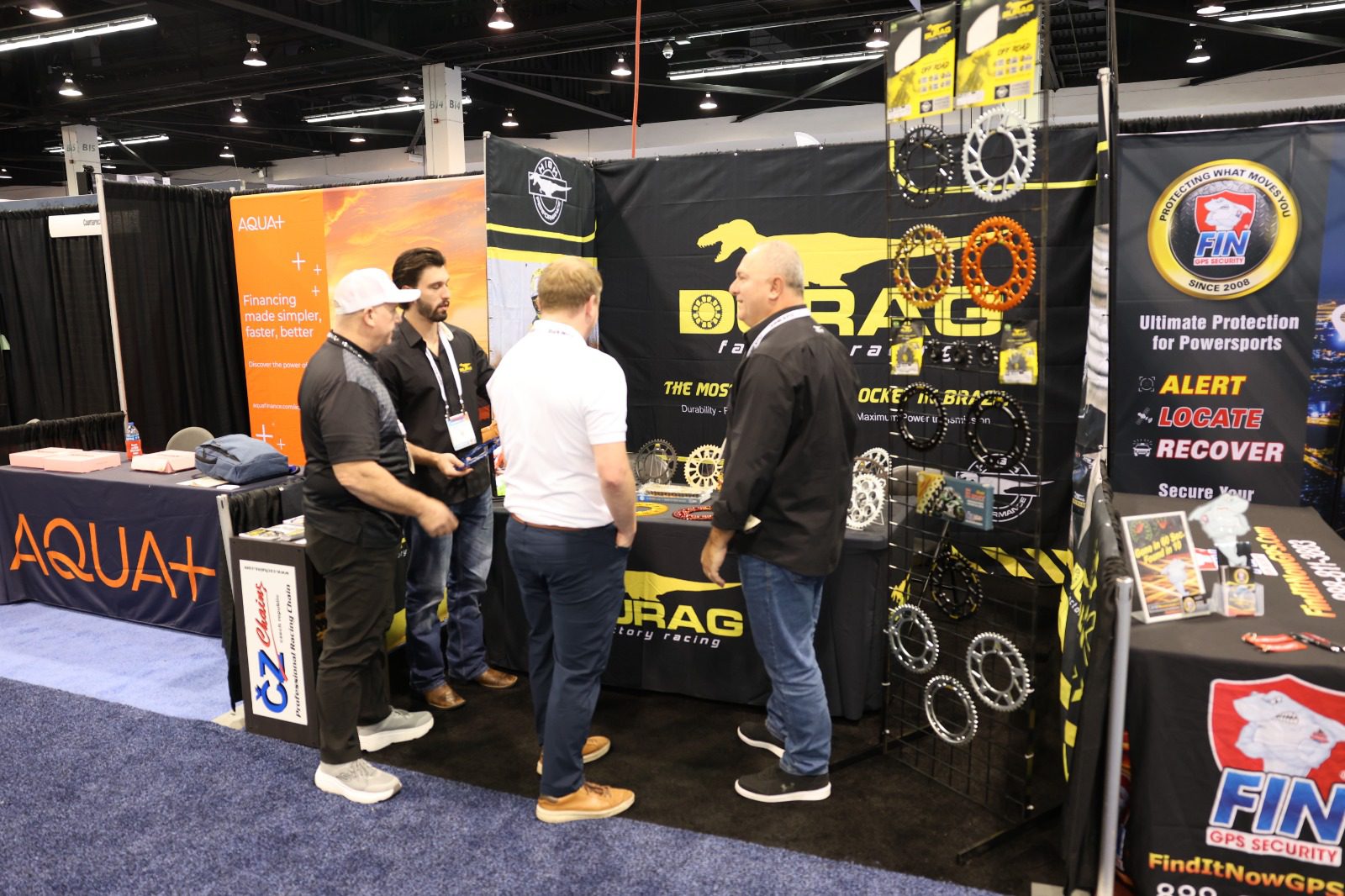 Durag Factory Racing amplia atua&ccedil;&atilde;o internacional com foco em off-road e on-road na AIMExpo 2026 em Anaheim