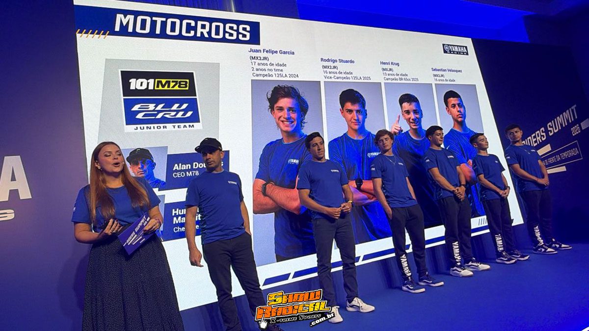 Yamaha Racing Brasil apresenta pilotos e equipes para a temporada 2026