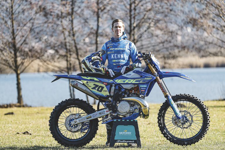 Steve Holcombe é anunciado pela Sherco Racing para o EnduroGP 2026