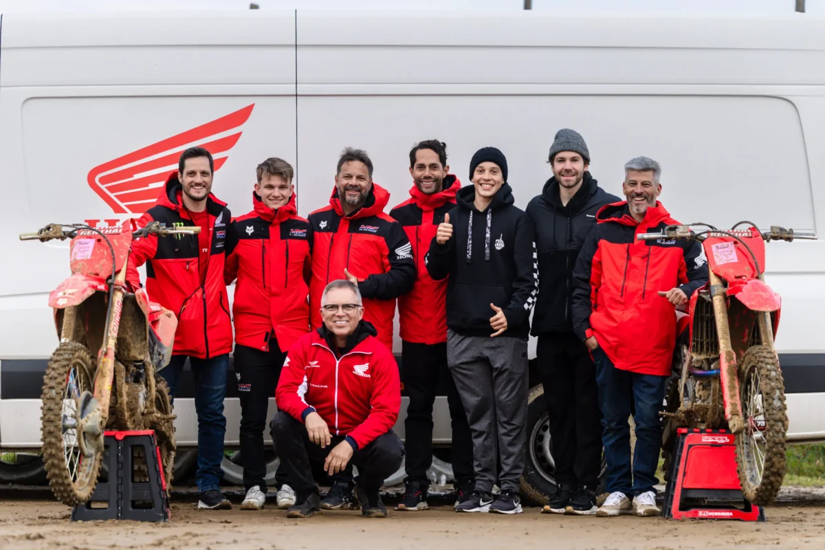 Equipe Honda Racing de Motocross investe em pré-temporada na Europa