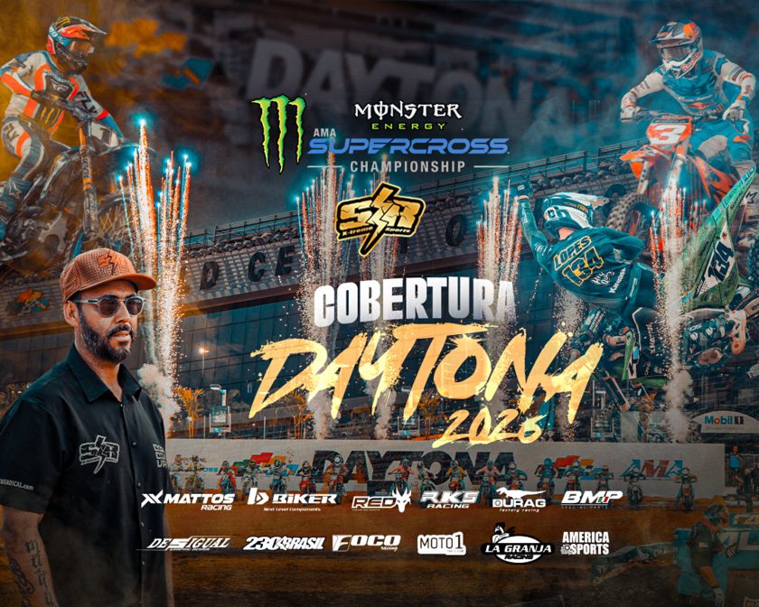 AMA SX: Tiago Lopes desembarca em Daytona para mais uma cobertura internacional pelo Show Radical