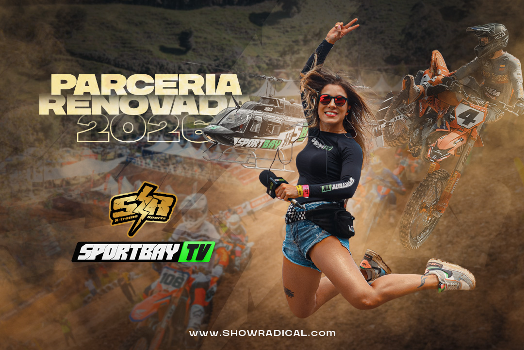 Show Radical e Sportbay TV renovam parceria e seguem unidos na cobertura do Campeonato Brasileiro de Motocross 2026