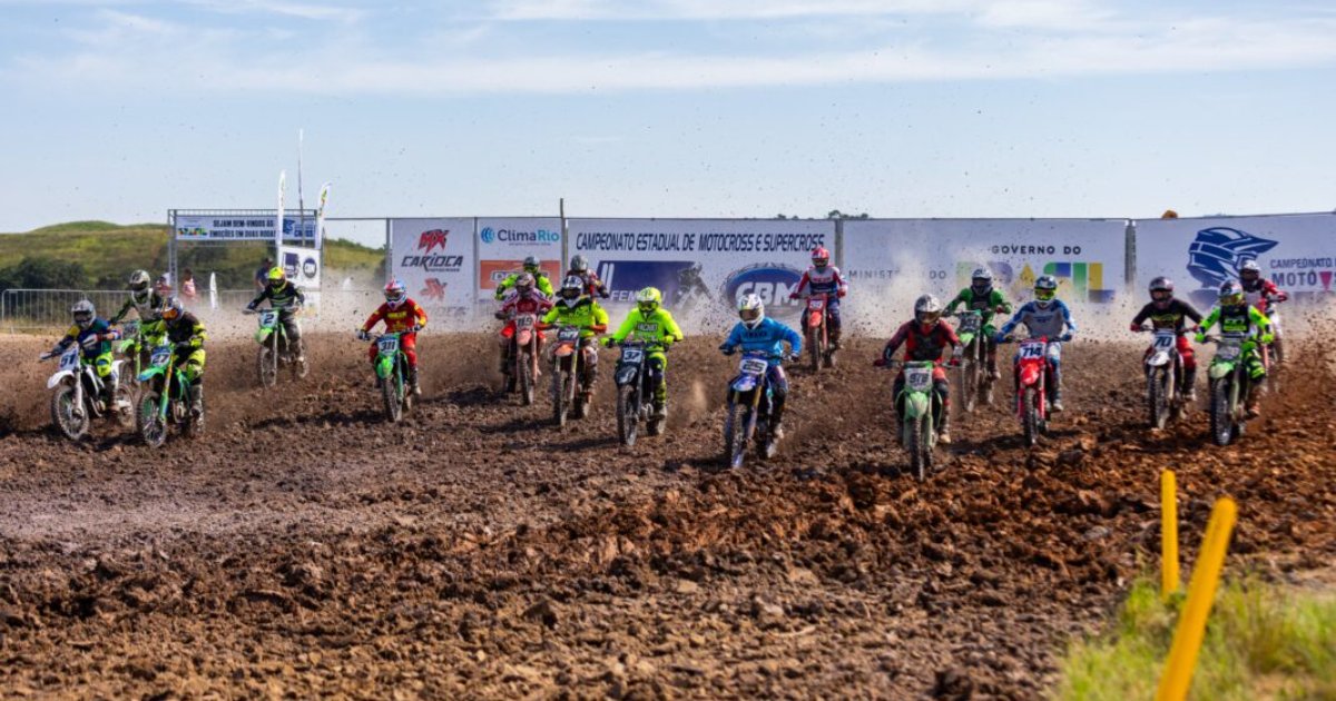 3ª Etapa do Carioca de Motocross 2026 acontece em São José do Vale do Rio Preto nos dias 25 e 26 de abril