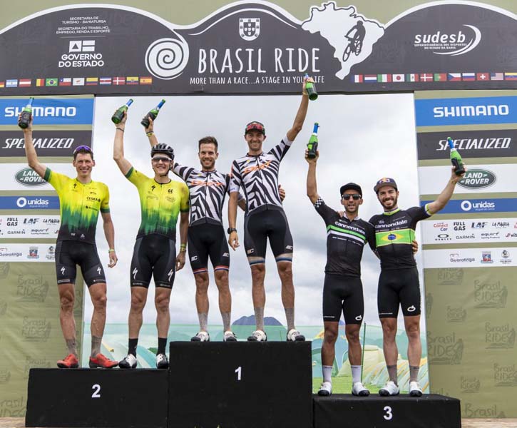 Brasil Ride 10 anos: Tiago Ferreira e Hans Becking vencem etapa Rainha e aumentam folga na lideran&ccedil;a
