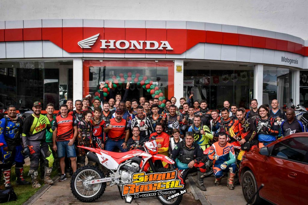 Test Ride CRF 250F 2019 nacional com a MotoGerais Honda