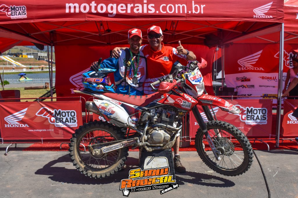 MotoGerais Honda Team vai ao p&oacute;dio da principal categoria do Enduro da Independ&ecirc;ncia