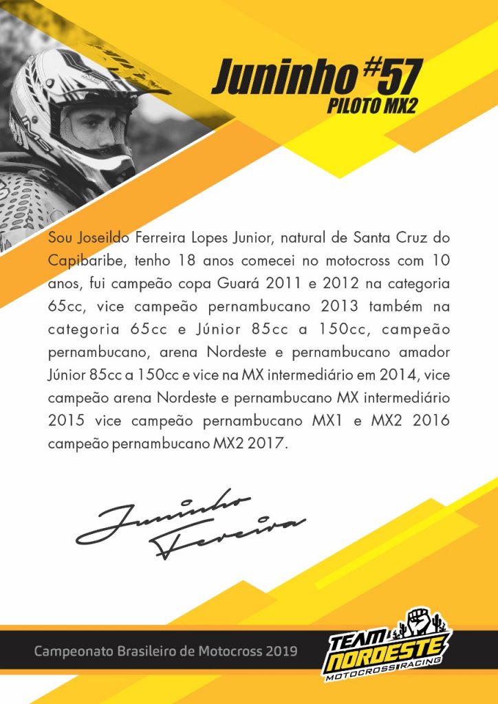 Team NORDESTE, saiba tudo sobre a equipe mais “arretada” do MX Brasileiro!