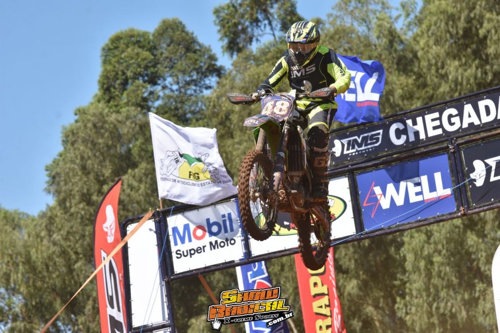 Well Energy Drink Team na 1&ordf; etapa do Goiano de Motocross 2018