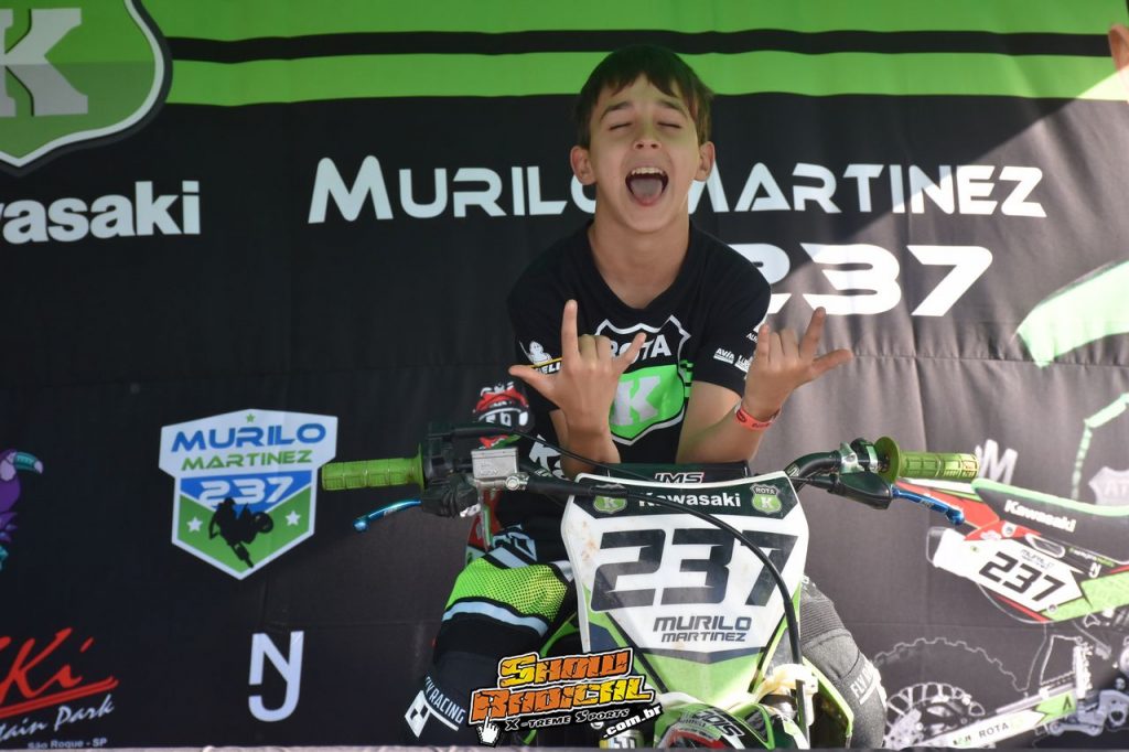 Conhe&ccedil;a Murilo Martinez #237, o mais jovem piloto da Junior no BRMX
