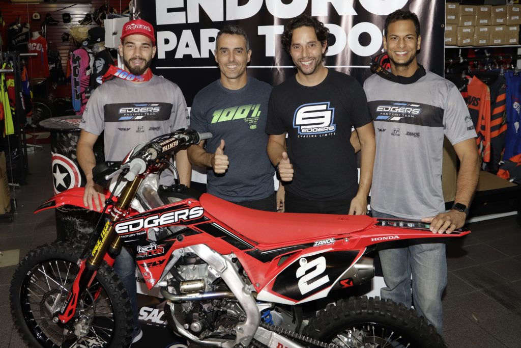 Edgers Factory Enduro Team apresenta os lan&ccedil;amentos SportsCo no Brasileiro de Enduro!