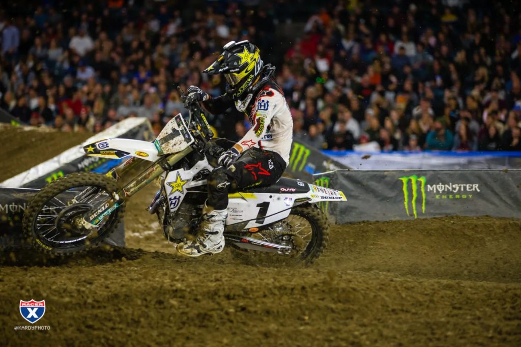 O atual campe&atilde;o das 450cc Jason Anderson est&aacute; fora do AMA SX!