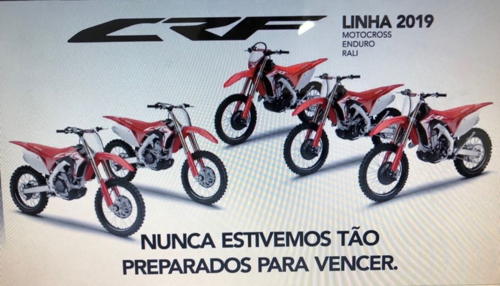 Honda Brasil apresentou sua linha de CRF’S 2019 e voc&ecirc; j&aacute; pode reservar a sua!