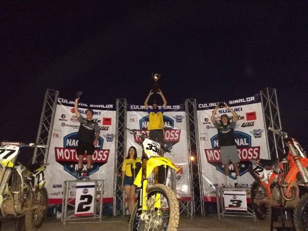Dudu Lima do Brasil, vence a abertura do Mexicano de MX