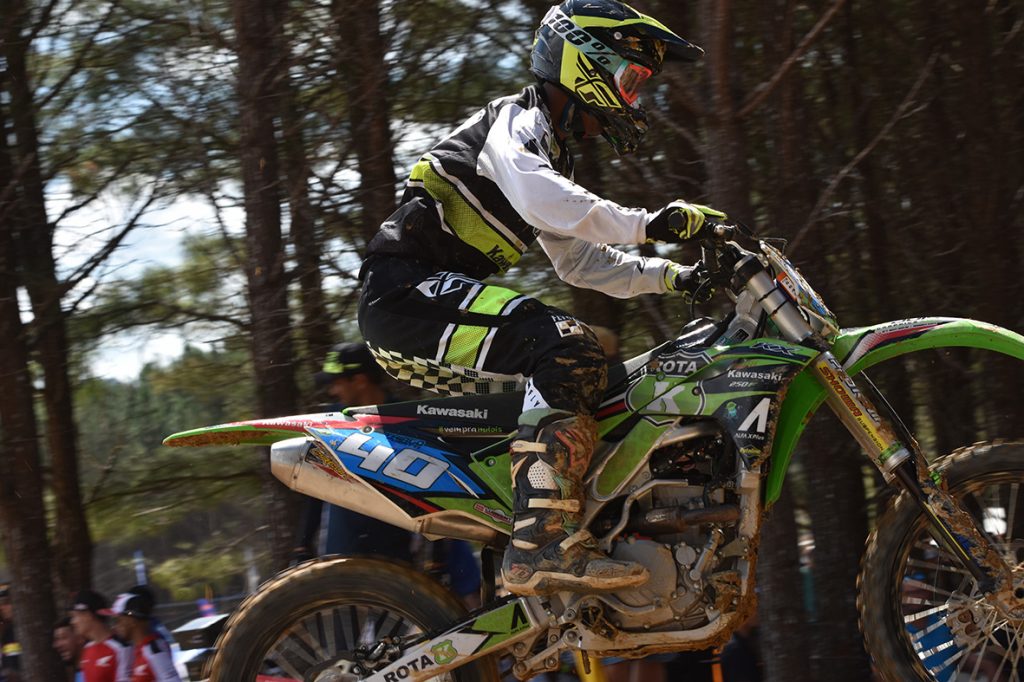 Rota Kawasaki Team j&aacute; est&aacute; em Fama MG para o Brasileiro de Motocross